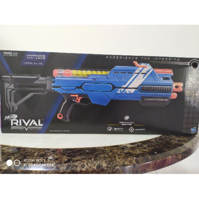 (READY STOCK) Hasbro Nerf Rival Hypnos XIX1200 Team Blue Shopee Malaysia
