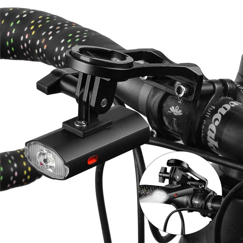 bike headlight gopro mount