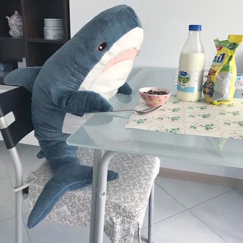 giant shark plush that eats you