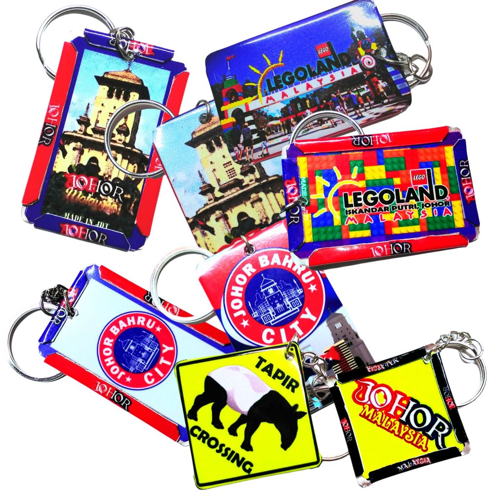 Keychain Variety Johor Souvenir