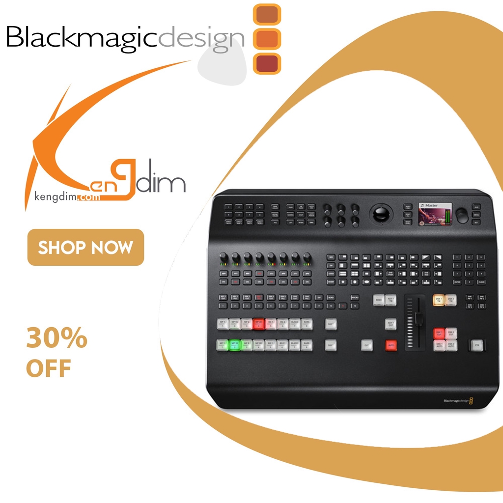 Blackmagic Design ATEM Television Studio Pro 4K Live Production Switcher |  Shopee Malaysia