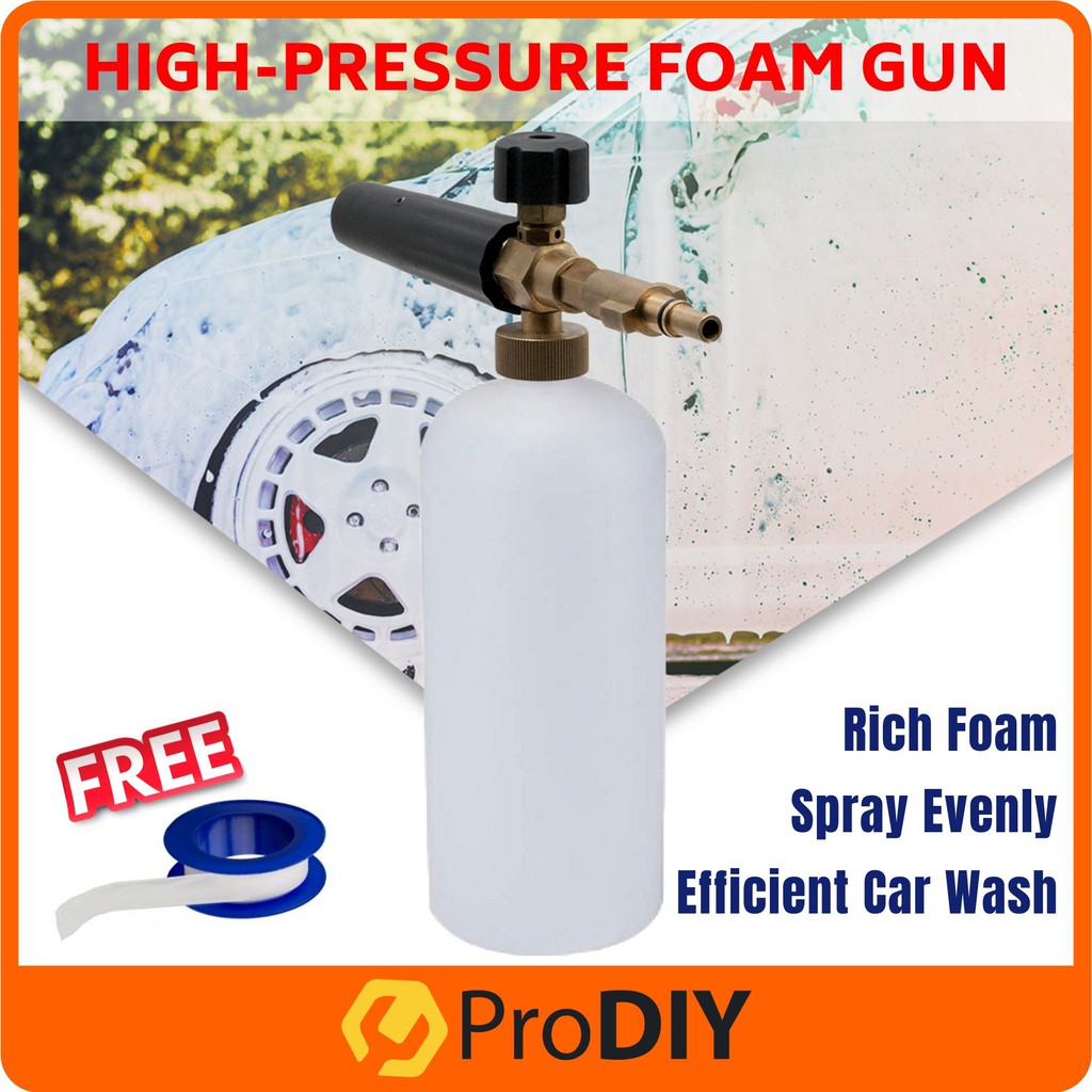 BD1 PRO-TOP Pressure Washer Snow Foam Jet Spray Sprayer Wash Compatible ...