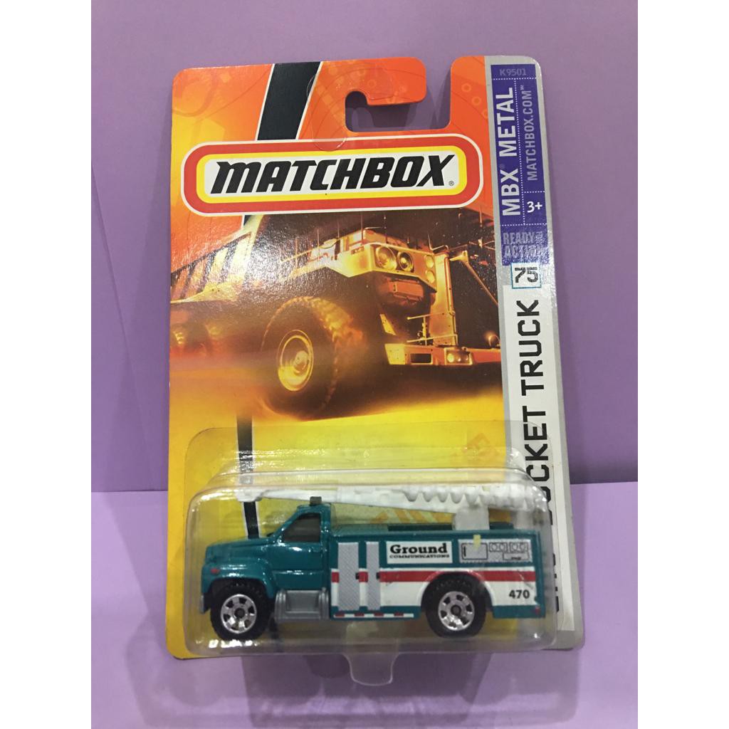 matchbox gmc bucket truck