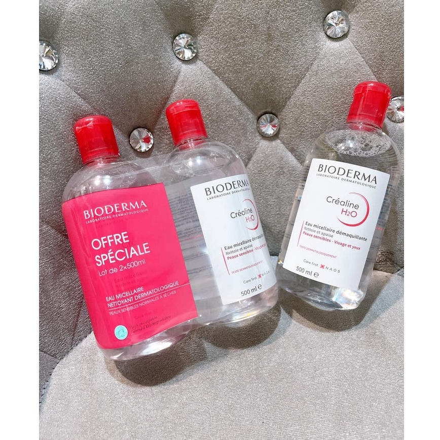 Bioderma Makeup Remover 500ML Craneline H2O (Pink) Shopee Malaysia