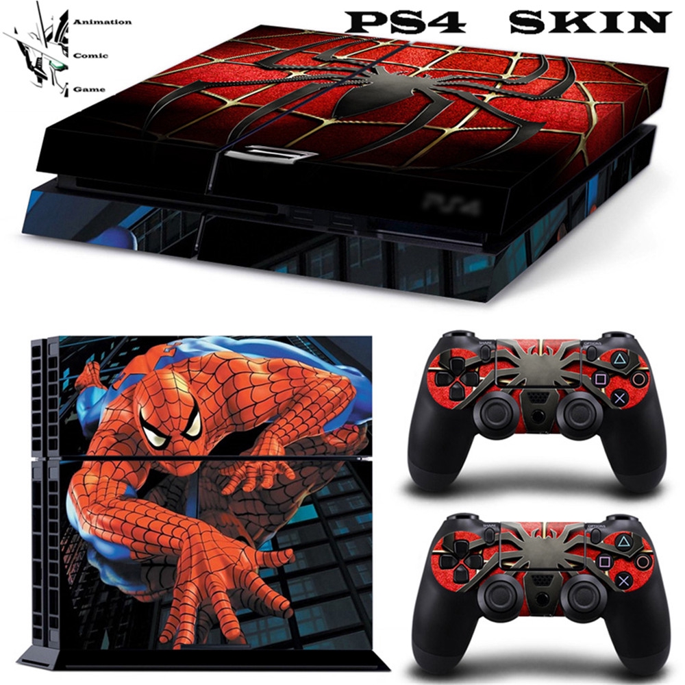 spider man ps4 controller skin