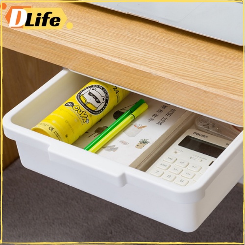 D.life Under Desk Drawer Storage Hidden Storage Desktop Drawers Under
