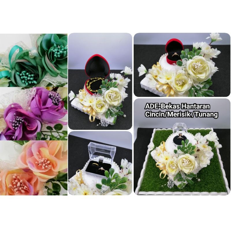 Buy Ade M English Rose Bekas Cincin Hantaran Merisik Kahwin Tunang Seetracker Malaysia