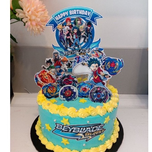 Buy Ready Stock Topper Cake Beyblade 01 Seetracker Malaysia