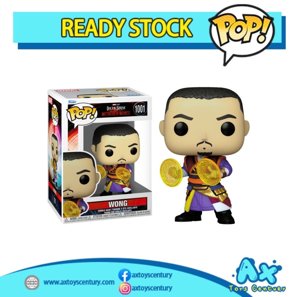 Funko Pop! Doctor Strange in the Multiverse of Madness - Wong #1001 100% Genuine