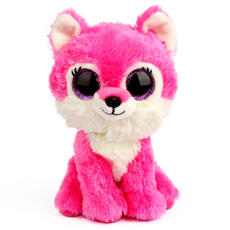 pink puppy stuffed animal