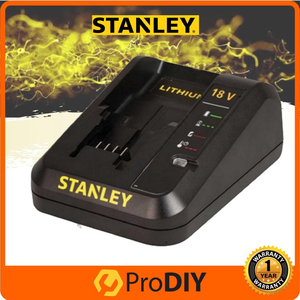 STANLEY SC201 18V Battery Charger Cordless Drill Li-Ion Battery Fit ...