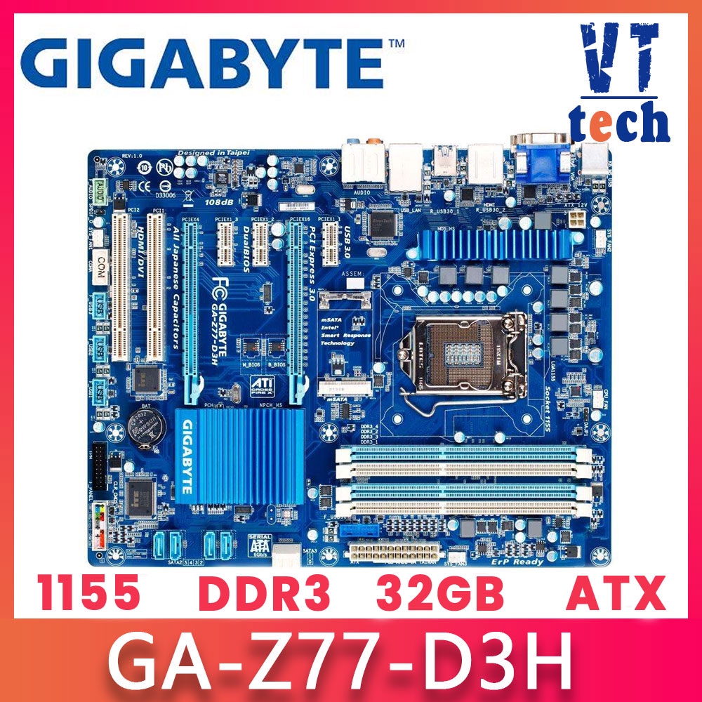 Z77p d3 gigabyte совместимость