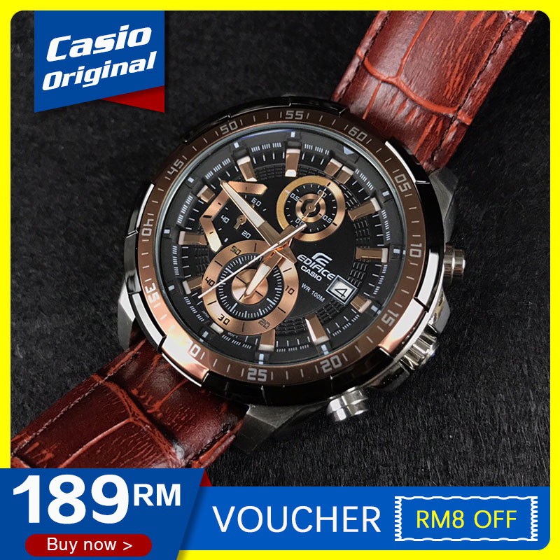 casio edifice efr 539 leather