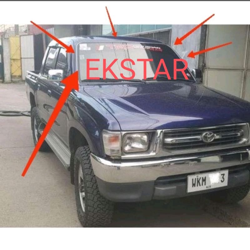 TOYOTA HILUX LN166 LN166 SR FRONT WINDSCREEN RUBBER WEATHERSTRIP DEPAN ...