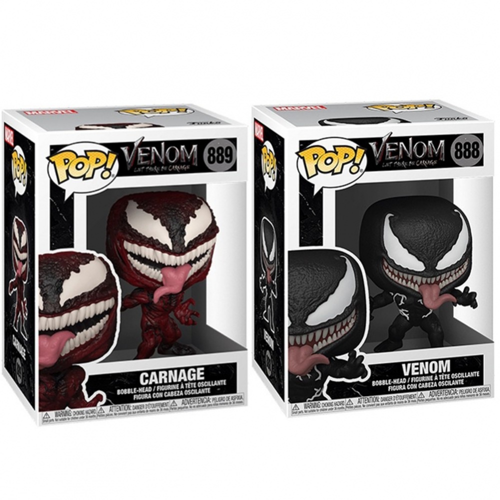 Funko Pop Movie Venom 888# Carnage 889 