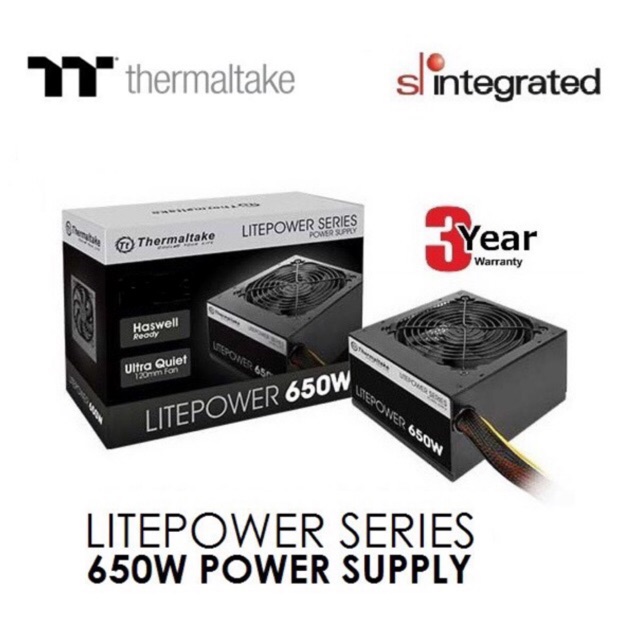 Thermaltake Litepower 650w is rated the best in 06/2025 - BeeCost