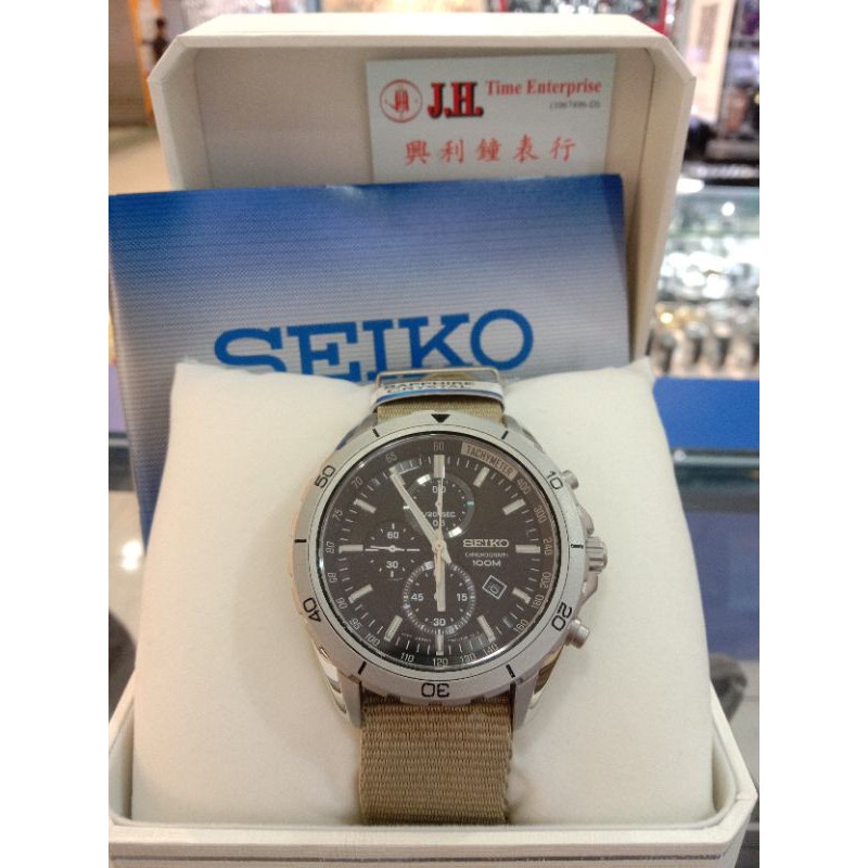 FREE SHIP] Guarantee New Seiko Chronograph Men Watches Jam Tangan Lelaki  100M 7T92-0VD0 | Shopee Malaysia