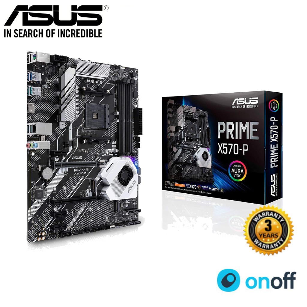 Asus Amd Am4 X570 P Prime Csm Pcie 4 0 12 Drmos Power Stages Dual M 2 Hdmi Sata 6gb S Usb 3 2 Gen 2 Shopee Malaysia