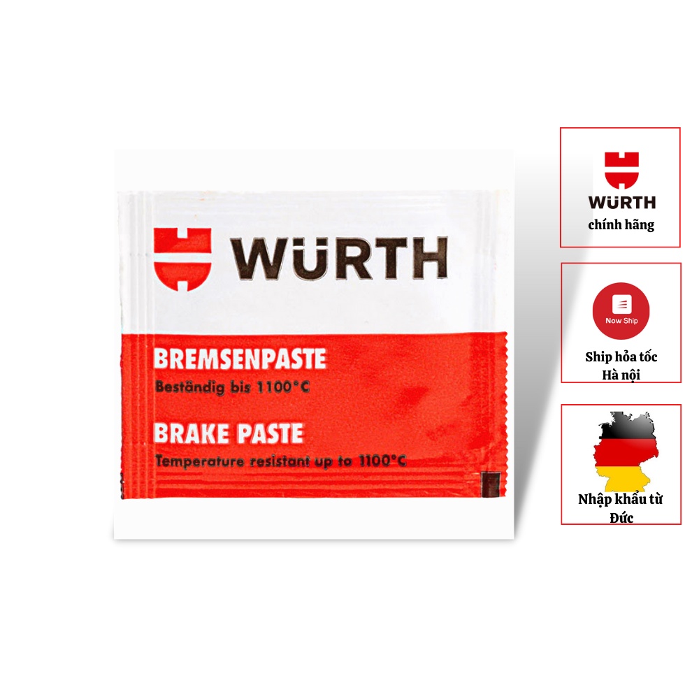 Wurth Brake Paste SX Germany Brake Paste Grease 5.5g Shopee Malaysia