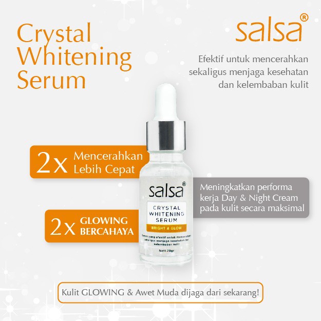 Salsa Crystal Whitening Serum Shopee Malaysia