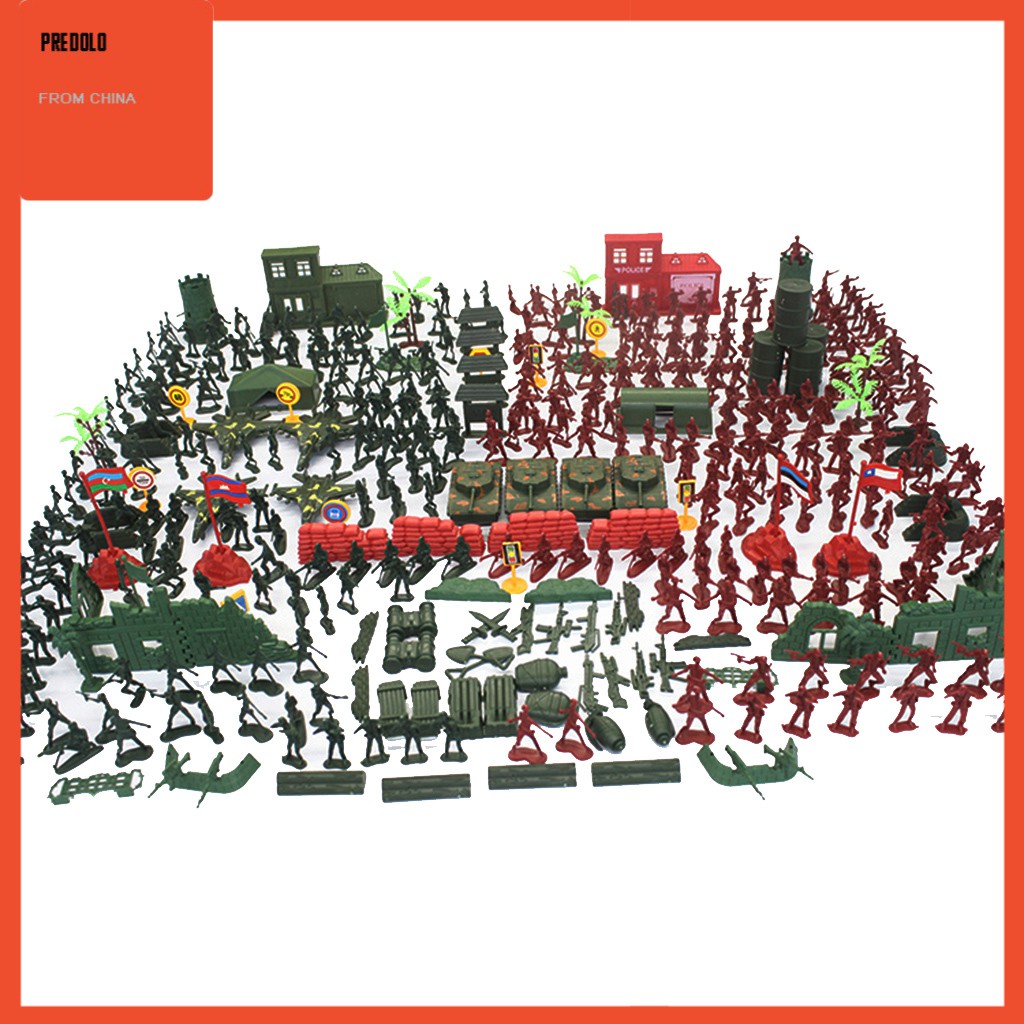 337x 4cm Army Soldiers Actionfiguren Military Playset Submarine Model Toys
