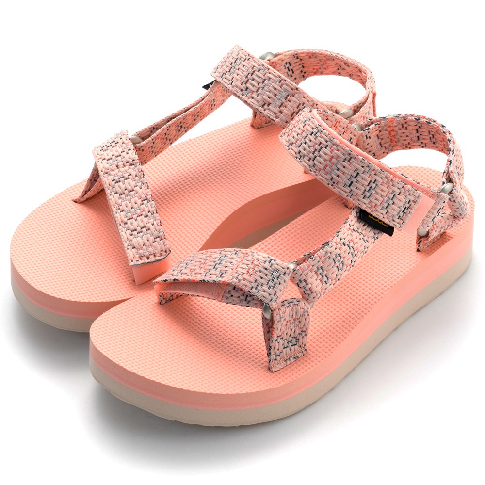 teva orange sandals