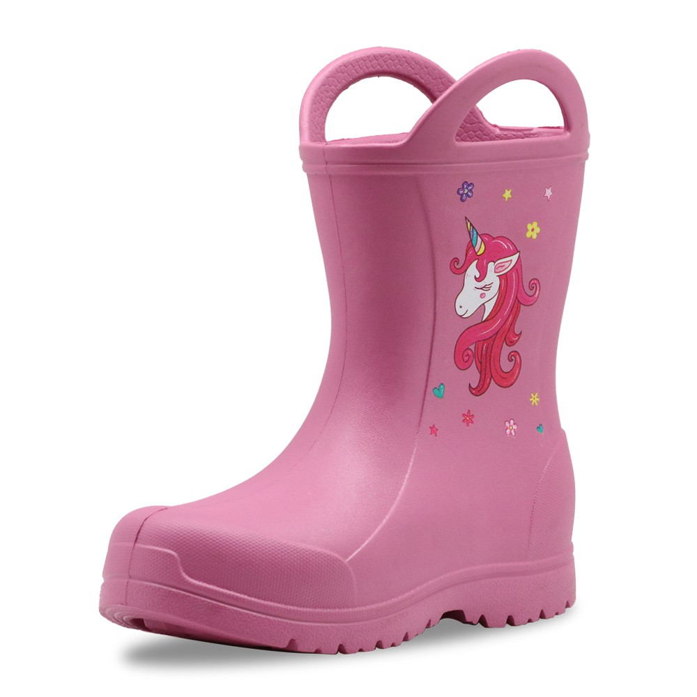 girls ankle rain boots