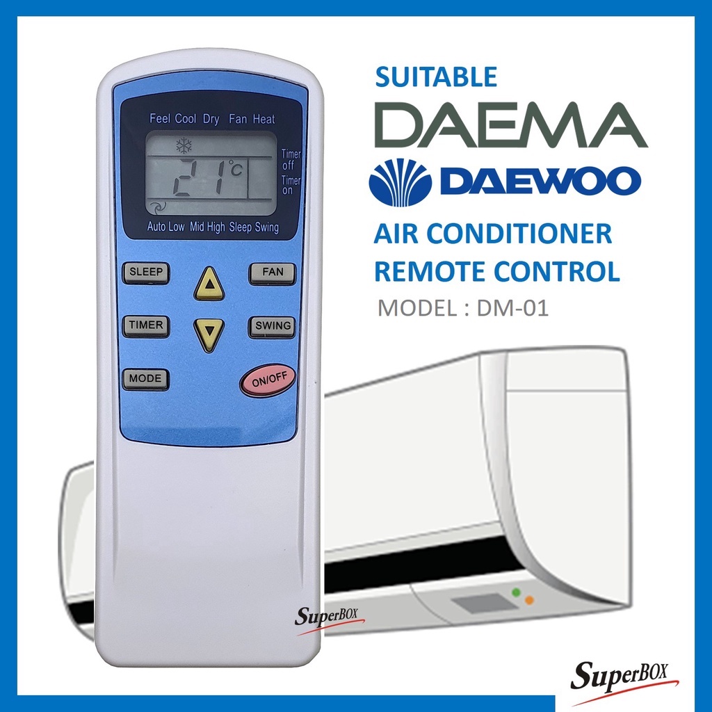 Daema Daewoo Replacement For Daema Daewoo DM01 Air Cond Aircond Air