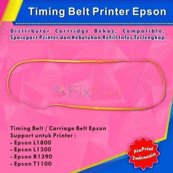 Timing BELT CARRIAGE EPSON L1300 / T1100 / R1390 / L1800 / R2000 NEW