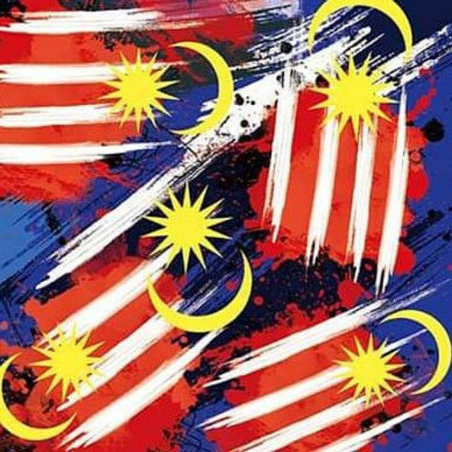 🇲🇾 Tudung Bawal Merdeka Bendera Malaysia