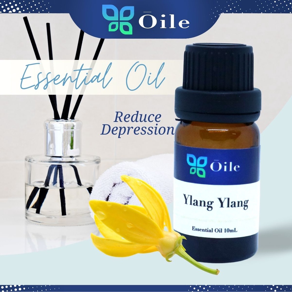 Ylang Ylang Essential Oil 10ml Aroma Scented Air Diffuser Aromatherapy