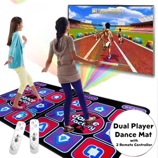 Dancing Revolution Mat Tap Tap Dance Pad Motion Game For Tv Computer Shopee Malaysia