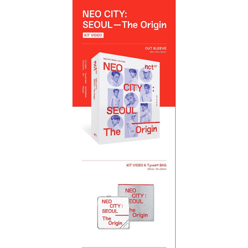 KIHNO VIDEO KIT NCT 127 NCT127 NEO CITY : SEOUL – The Origin