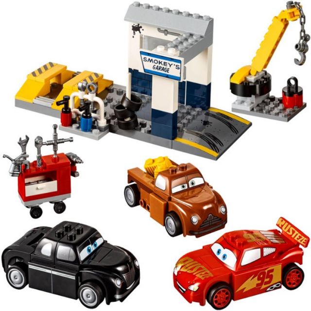 lego juniors smokey's garage