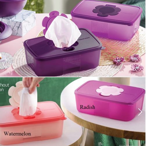 Tupperware Tissue Box
