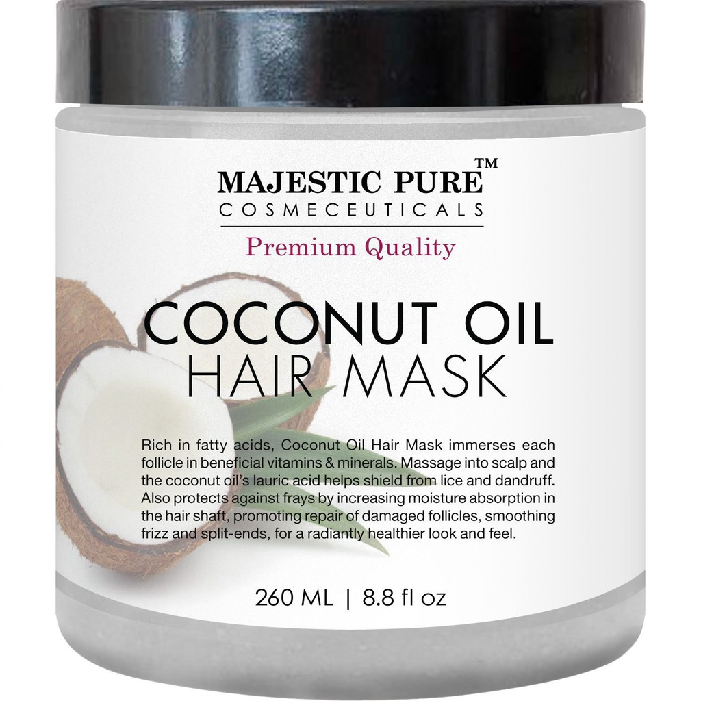 Iimono Majestic Pure Coconut Oil Hair Mask Offers Natural Hair