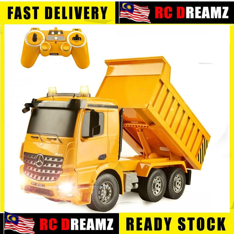 double e dump truck