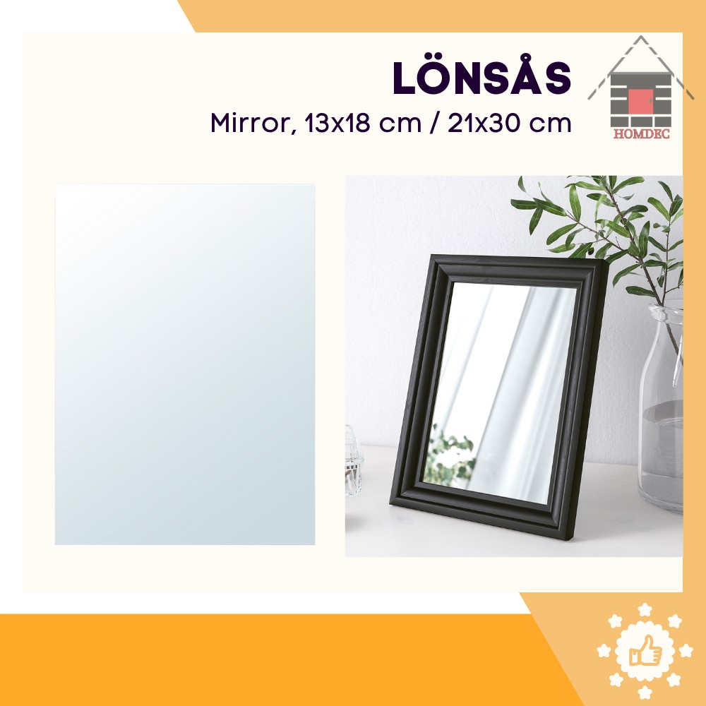 IKEA LONSAS Mirror, 13x18 cm/21x30 cm Shopee Malaysia