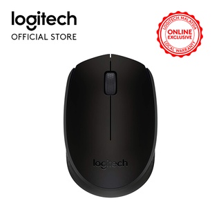 Logitech B170 Wireless Mouse, 2.4 GHz with USB Nano Receiver, Optical Tracking, 12-Months Battery Life, Ambidextrous, PC