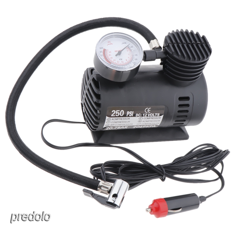 12 volt tire inflator with gauge