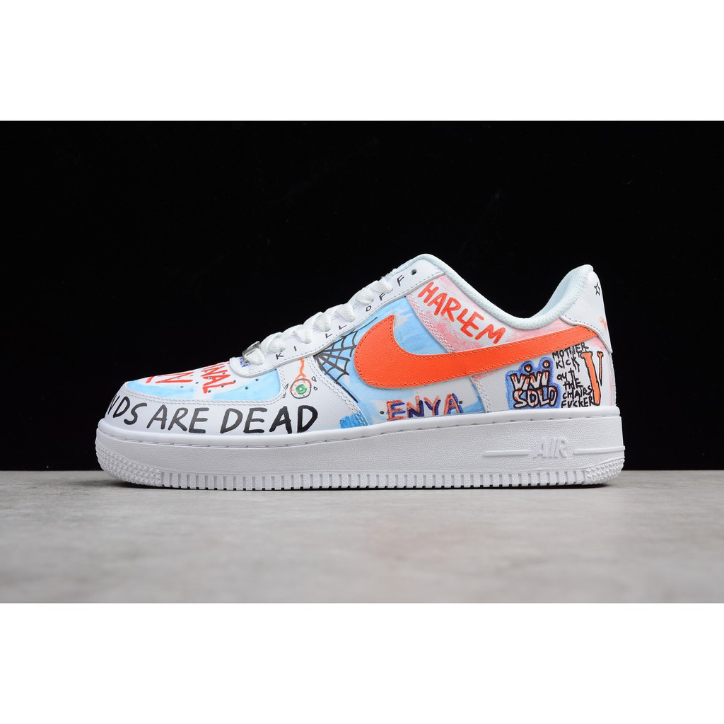 nike x vlone x air force 1 pauly graffiti