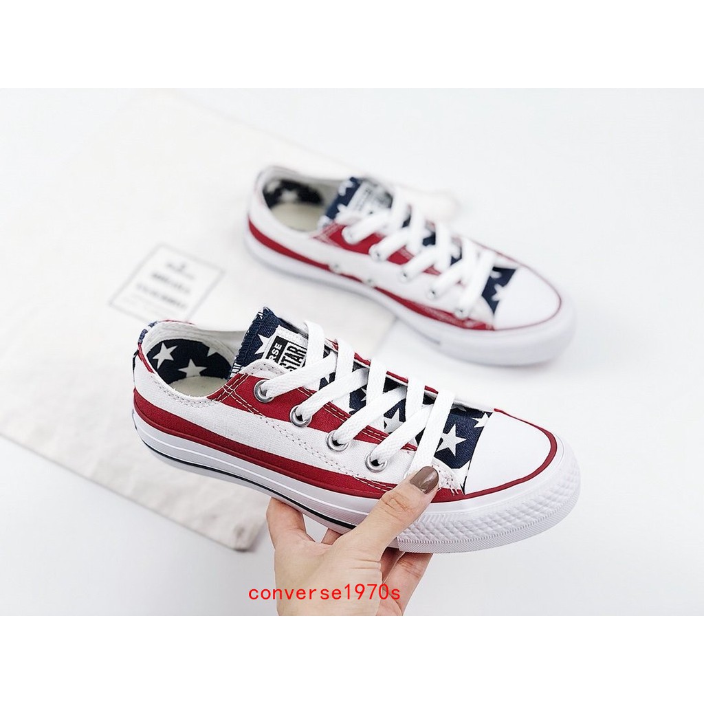 all star converse american flag