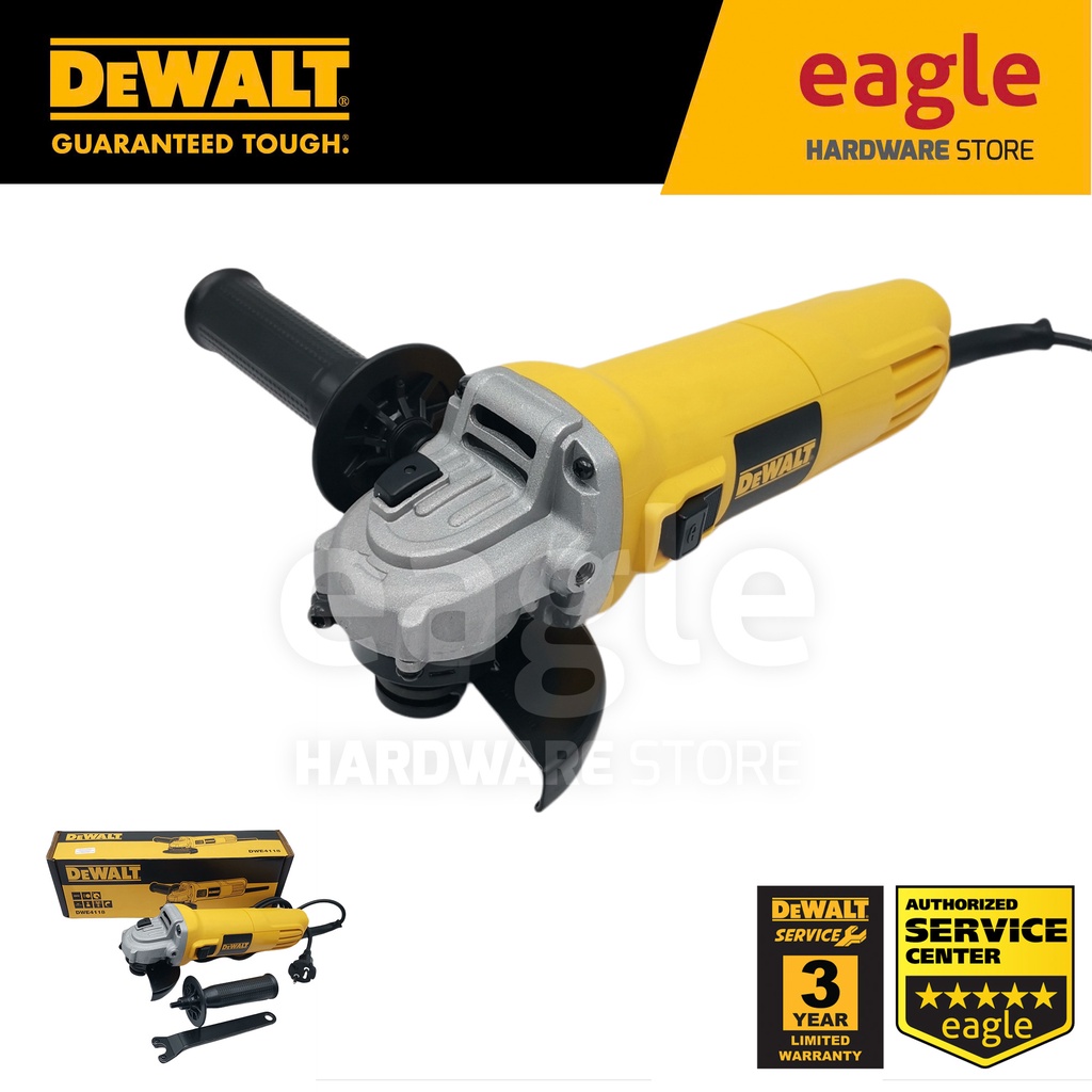 Meuleuse D'angle DEWALT DWE4118 950W 100mm, Variateur 3000-11000 Tr/min, 220V