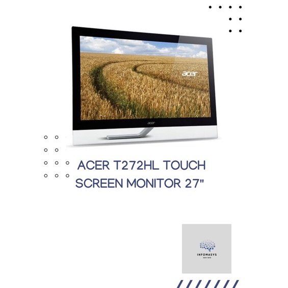 Acer T272HL Touch Screen Monitor 27" Shopee Malaysia