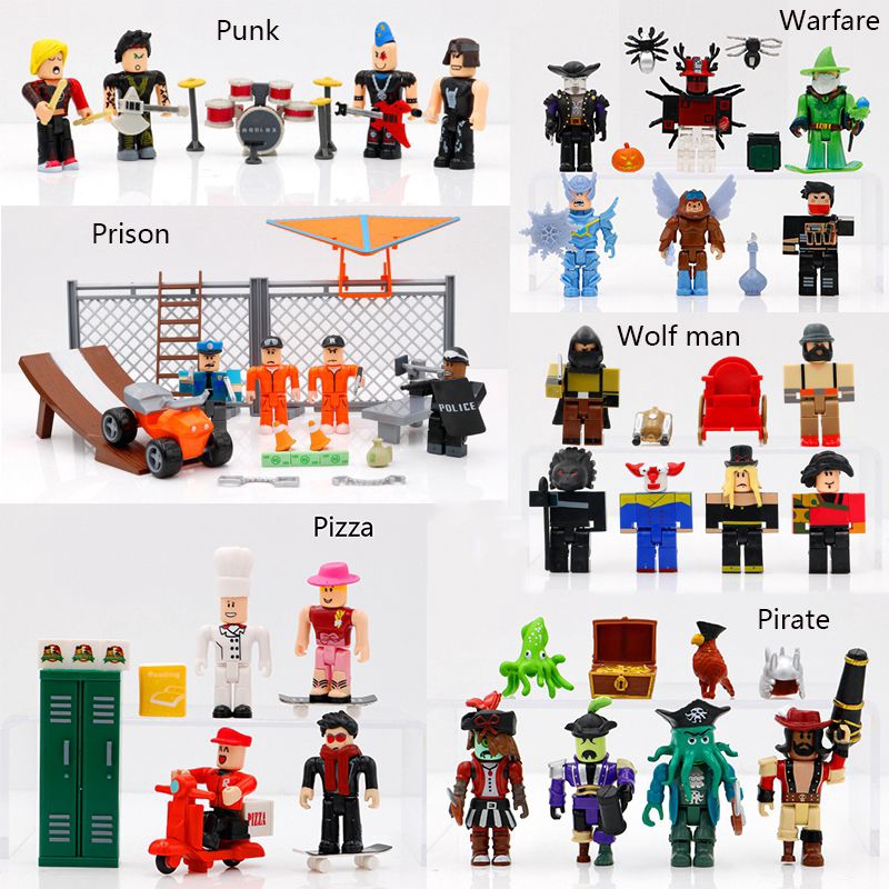Ready Stock Roblox Game Character Accessory Mini Action Figure - 3 7cm original roblox games action figure toy doll