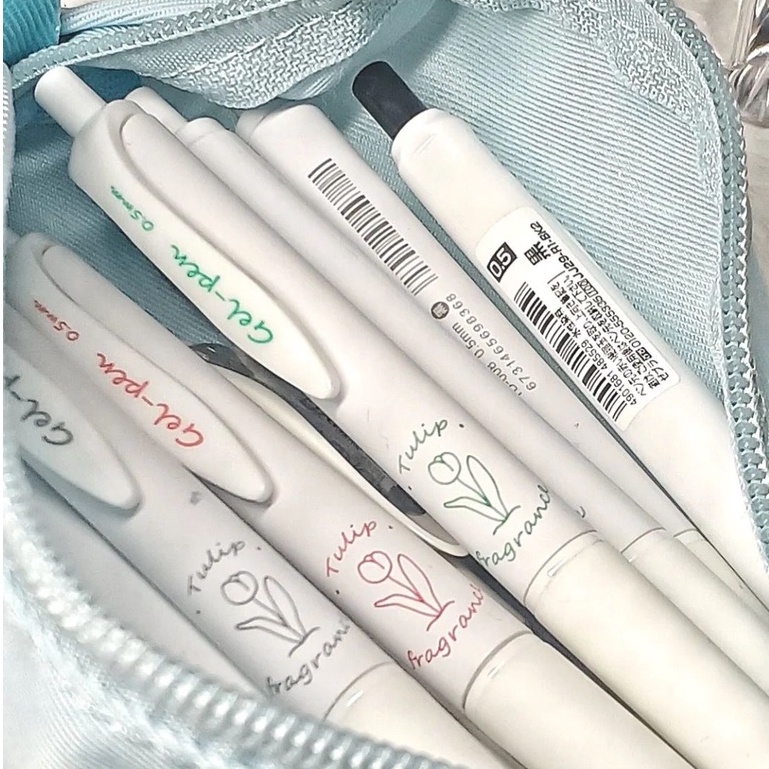 Ohaya Tulip Pen ST Nib 0.5mm Black Gel Pen Refills can be replaced