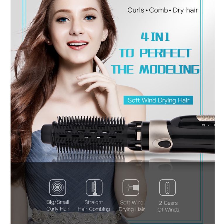 Hair Dryer Hair Curl Straight Hair Curly Hair Curling Stick