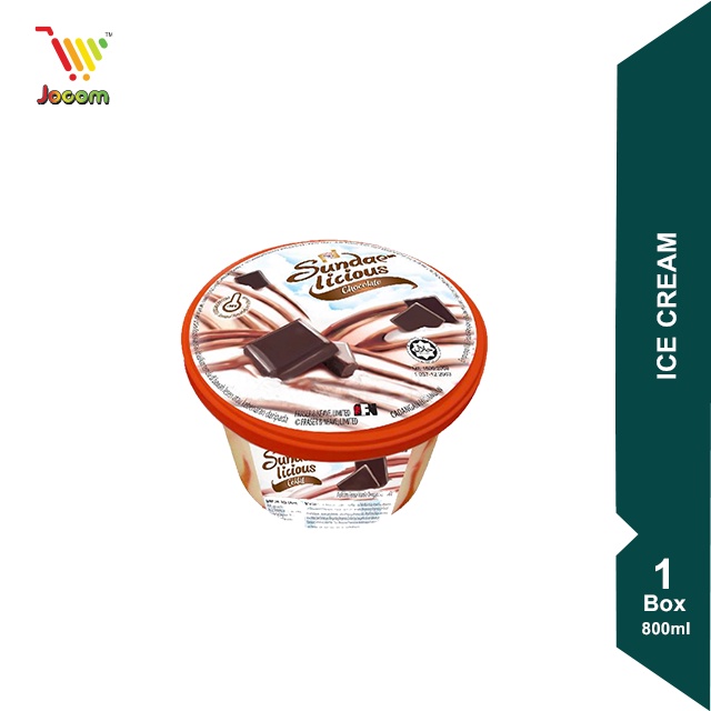F N Kings Sundae Licious Chocolate Flavoured Ice Cream 800ml Kl Selangor Delivery Only Shopee Malaysia