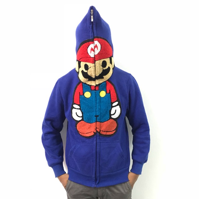 bape mario hoodie