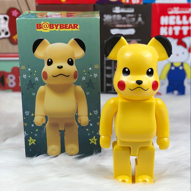 bearbrick pikachu